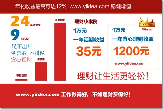 宜信星火网宜心理财www.yiidea.com